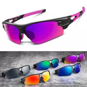 편광 자전거 고글 스포츠 선글라스 퍼플미러 스글라스 자선 자외선차단