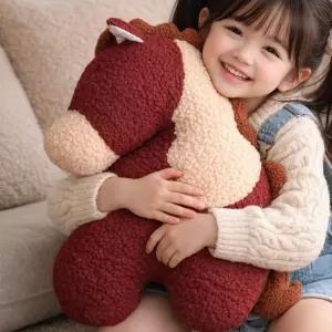 바이브모션 말띠 조카선물 인형 쿠션 발렌타인 기념일베개 봉제 캐릭터 애착 인테리어소품 대형 홈 장식 등