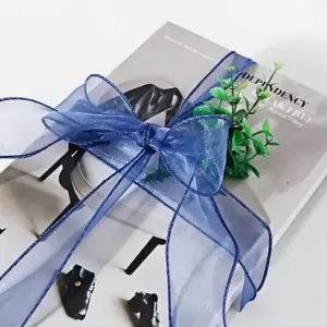 오간자 쉬폰 리본끈 4cm 9M 선물 꽃집