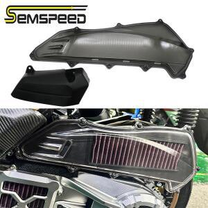 공기 흡입 필터 클리너 박스 커버 보호대 Yamaha XMAX 300 250 2017-2025 오토바이 액세서리 용 ABS 에어