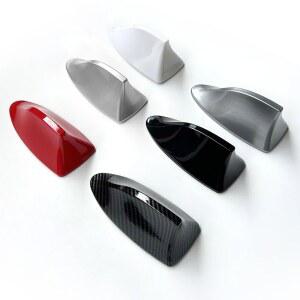 자동차 루프 샤크핀 장식 안테나 커버 스티커 루프 범용 자동차 라디오 FM 신호 디자인 자동차 장식용