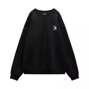 Zara x Ader Error Oversize Sweatshirt Black 자라 x 아더에러 오버사이즈 스웨트셔츠 블랙
