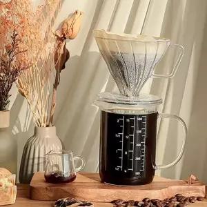 내열 계량 컵 레인지 베이킹 눈금 유리 계량 컵 홈카페 용품 도구