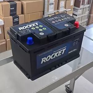 고품질 로케트 자동차배터리 AGM80 교환 차량용 밧데리 올뉴투싼 투싼 수입차 외제차 DIY용 K7 K5 WFHX7I2