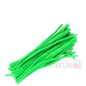 인기템 공예용 털모루 녹색 100개 모루공예 가는모루 모루 모루철사 철사공예 끈모루 추천 와이어공예 30cm