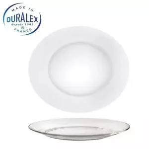 듀라렉스 리스 디너 접시 23.5cm 투명 강화유리 접시