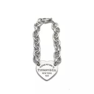 [중고명품] 티파니 리턴투 하트 태그 실버 팔찌 L731395