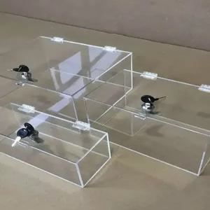 아크릴 보관함 투명 진열장 피규어 케이스 수납 잠금장치