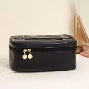 화장품파우치 가죽 대용량 화장품 파우치 방수 기능