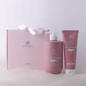 [엔타도라]케라틴 LPP 리페어 샴푸 750ml+트리트먼트 230ml 패키지 기프트 설날 부모님 선물 세트