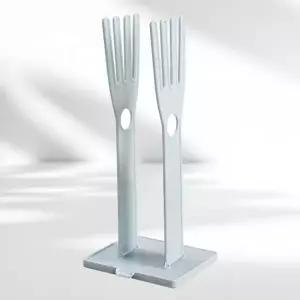 ( )손모양 고무장갑 행거 물빠짐 미니 수납 정리대함