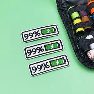 자수패치 의류 가방 캐쥬얼 빈티지 열부착 자수 와펜-WFI3JS6