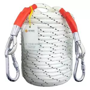 아파트 고층 화재 비상 로프 레펠 소방 피난 탈출 대피 베란다 불 안전 3-30층 완강기