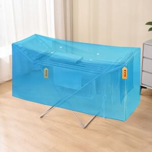 146x53x74cm 가열식 건조대 커버 접이식 전기 옷걸이 방진 천 보호대 가정용 악세서리