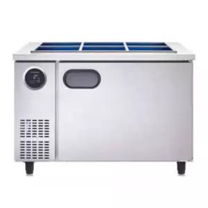 스타리온 SRV12ESEVG 1/2밧드 앞작업대 올스텐 업소용 반찬냉장고 김밥 토핑 냉장고