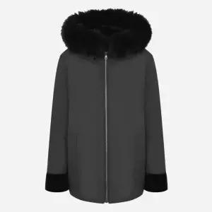 밍크리버시블 후드퍼 프라다 하프코트 CNEWLP001