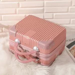메이크업 박스 휴대용 화장품 가방 여행 소형 수납 출장