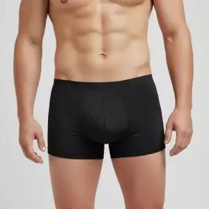 남성 스판 팬티 편안한 스판 언더웨어 남성 트렁크 팬티 드로즈 기능성 속옷 엉덩이 보정 허리 슬림