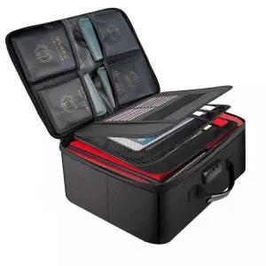 내화 문서가방 케이스 방화 경량 및 사무용 방수 장치 보관 파일