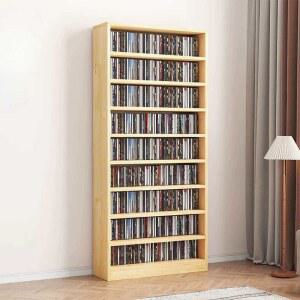 슬림형 책장 DVD 배터리 장식장 삼나무 컨트롤 7층 수납 짙은