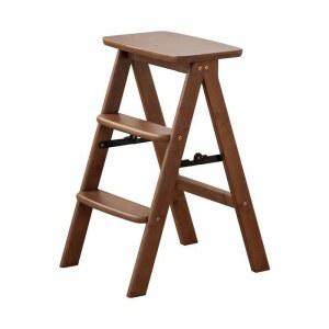 접이식 원목 스텝 스툴 사다리 겸용 간이의자 가정용 휴대형 옵션