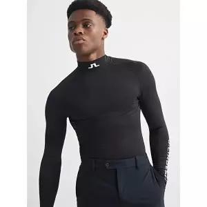 [제이린드버그]제이린드버그 기능성 이너웨어 블랙 긴팔 스포츠 타이즈 AELLO