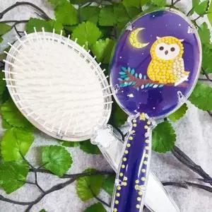 보석십자수 빗 - 만들기 1인세트 10종 공작 DIY 과제 방과후 학습 교육자료 미술 재료 공예