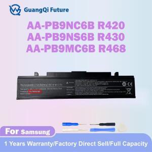 AA-PB9NC6B 노트북 배터리 4400mAh 11.1V 삼성 NP-RV509-A06IN R420 R468 R518 R52용 교체