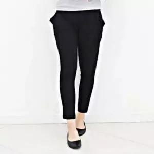 하의 긴바지 트레이닝팬츠 허리밴딩 배기팬츠 배색바 WD36B09