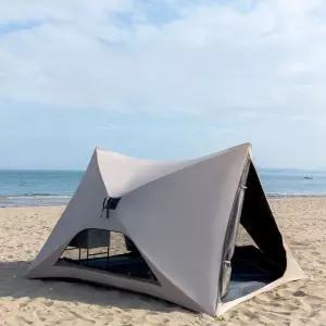 Sonuto 원터치 A형 2인용 쉘터 텐트 캠핑 자동