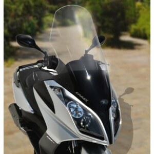 킴코 다운타운 125 바이저 이후 스쿠터부품 흰색 스크린