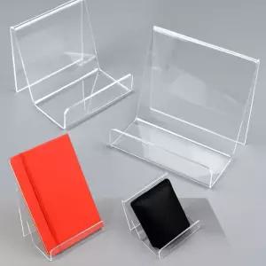 스탠드 경사형 아크릴 진열대 소형 소품 상품 진열대 제품진열대 아크릴진열대 화장소품