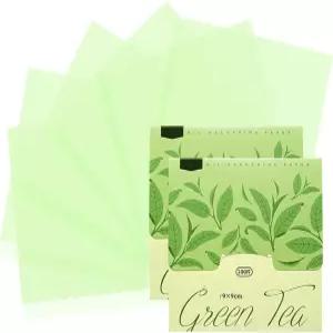 보롤라 200매 오일 블로팅 페이퍼 플러스 9x9cm 얼굴용 얼굴 광택 조절용 초대형 소프트 흡수 패드 모든