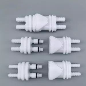 원터치 커플러 듀얼퀵 유압용 티형 니쁠 연결 에어호스