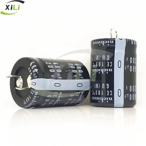 2개/세트 200V680UF 200WV 680UF 파워 커패시터 하드 레그 혼 25x40 22X45