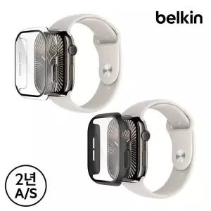 벨킨 애플워치10 템퍼드 강화유리필름 범퍼 케이스 46mm OWA003