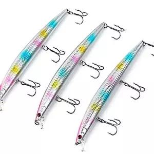 바다낚시 플로팅 미노우 루어 3p 세트 농어 삼치-WFIKCZM