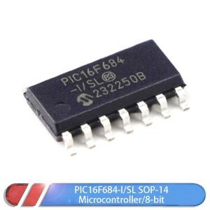 전원관리 5/10PCS PIC16F684-I/SL SOP-14 마이크로 컨트롤러/8 비트 16F684