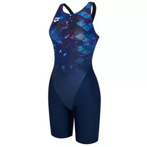 아레나 여성수영복 아이스버그 4부 반신 레이서백 A5SL1LD38BLU