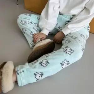 강아지극세사잠옷수면바지 198 스타일 더하기 WD46819