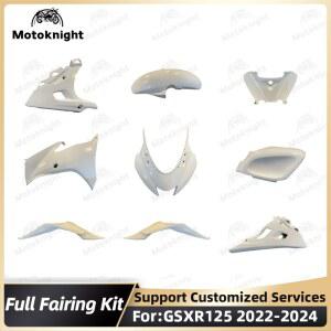 오토바이 바이크 바디 키트 스즈키 GSXR125 ABS 플라스틱 도색되지 않은 페어링 차체