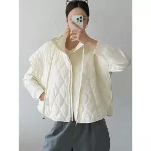 [하프클럽/탑온탑]하이츠 다이아 퀼팅 하이넥 포켓 베스트