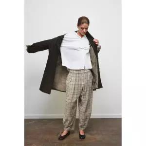 [ZARA] 자라 ZW 컬렉션 오버사이즈 트렌치 코트 - 다크 브라운 3245112