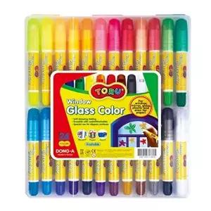 고품질 글라스칼라 24색 글라스칼라 글라스펜 글라스크레용 WFIQ8YC