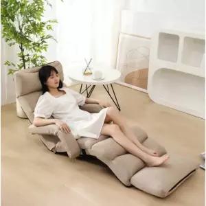 각도조절 좌식의자 접이식 허리 쿠션 원룸 기울기 조절 등받이 체어