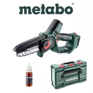 메타보 18V 충전 한손톱 MS 18 LTX 15 전기 미니체인톱 기계만 소형 조경톱 베어툴