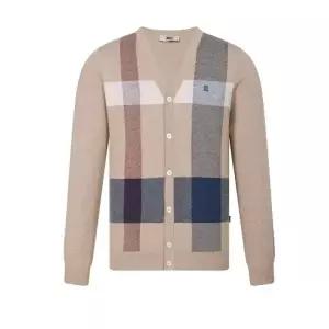 [롯데백화점]닥스 [26SS] 울혼방 빅체크 가디건 DMP1SWCD201-I1