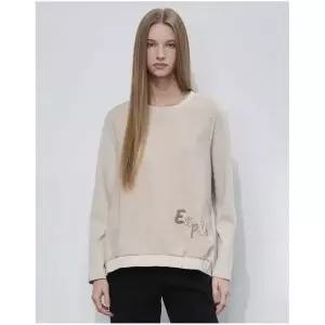 레노마레이디 [더레노마] 자수셔링 맨투맨 티셔츠-CC42TS050