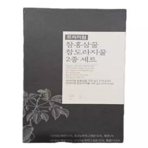 강개상인 참홍삼꿀 도라지꿀 세트 선물세트 e