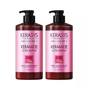 케라시스 케라마이드 극손상 울트라 샴푸/트리트먼트 1L 2개
